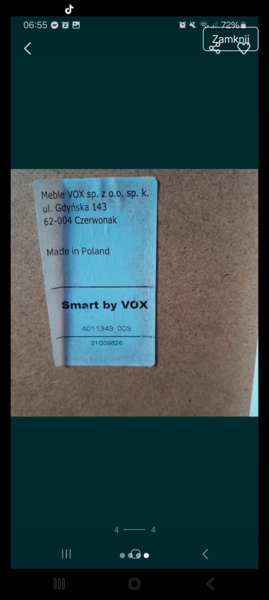 Szafka rtv vox szafka