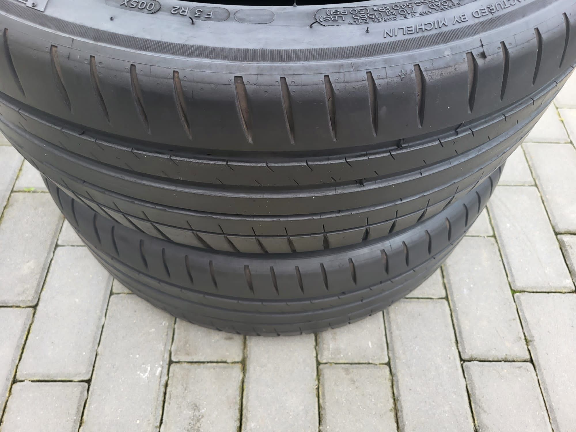 2x Opony Letnie 225/45ZR19 Michelin Pilot Sport4 Bieżnik 5-6mm Rant Oc