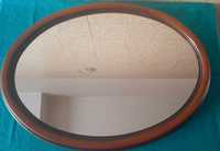 Espelho com moldura madeira
