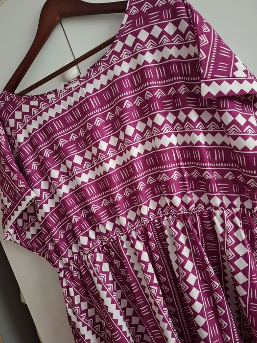 Piękna letnia damska sukienka XXXL 46