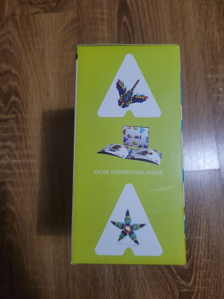 Nowa gra klocki gami orgami przedszkole sensoryczna konstrukcyjne250sz