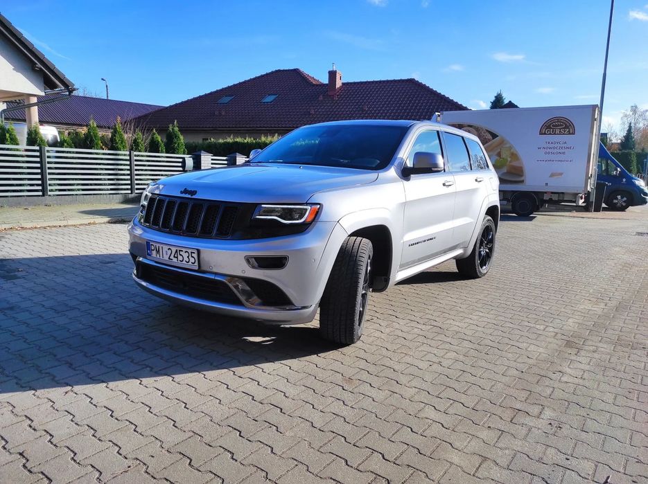 Jeep Grand Cherokee Wersja High Altitude, stan bdb, hak 3,5 tony, wersja high altitude