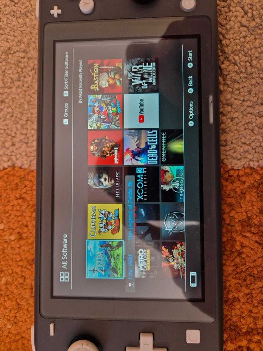 Nintendo Switch Lite mais jogos e cartão de memória