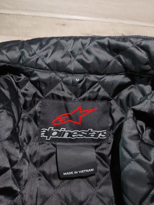мужская мотокуртка Alpinestars Gunner Waterproof Jacket Logo Black