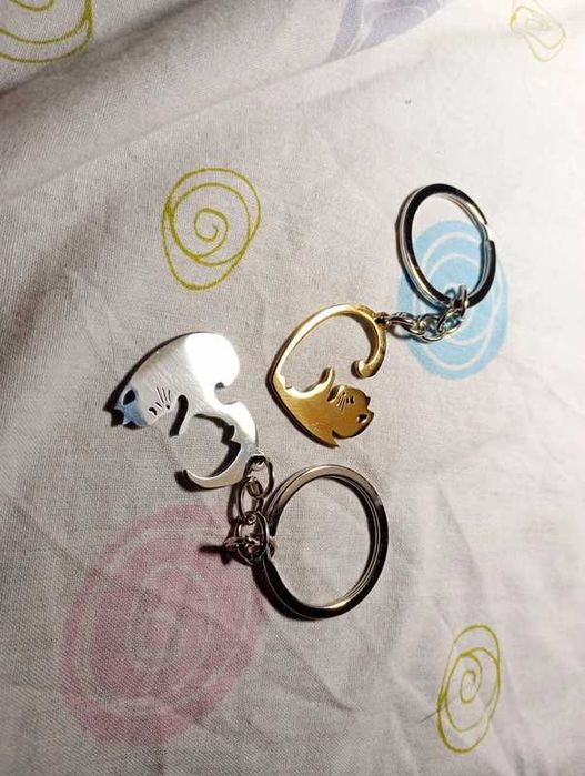 Porta chaves de gatos