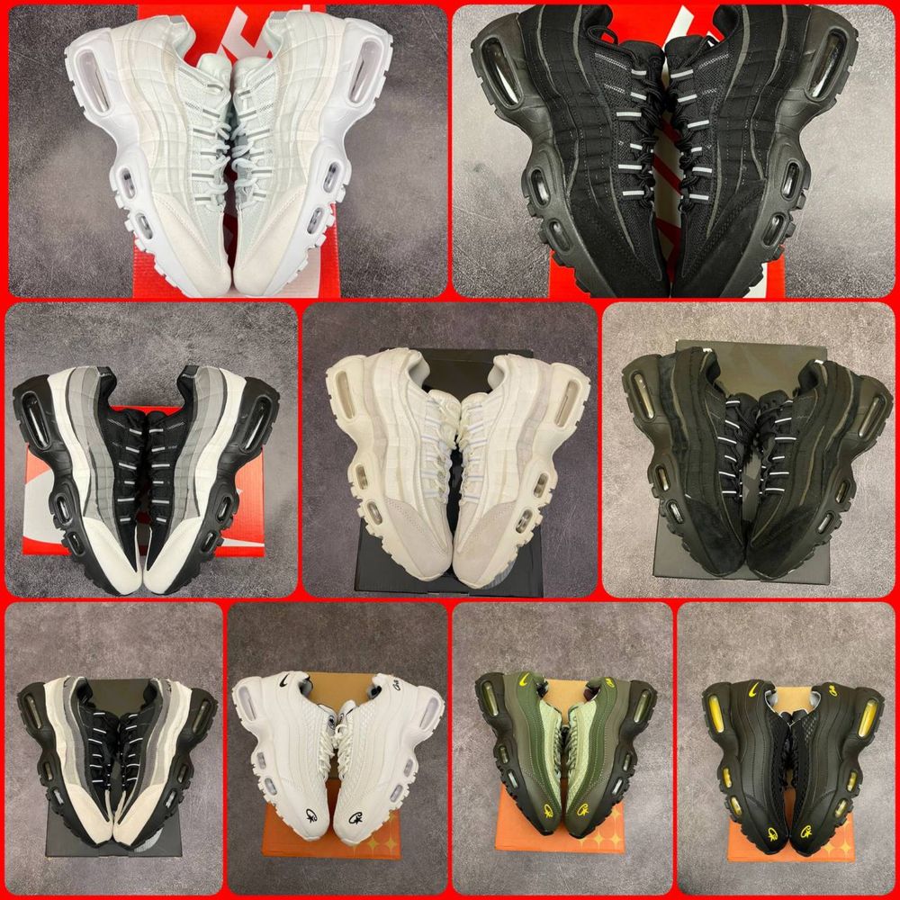 БЕЗ ПРЕДОПЛАТИ‼️ Corteiz x Nike Air Max 95 SP Rules the World White,на
