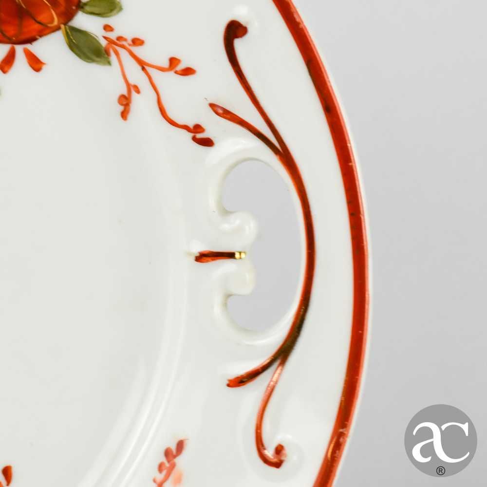 Par de pratos de bolo porcelana Vista Alegre