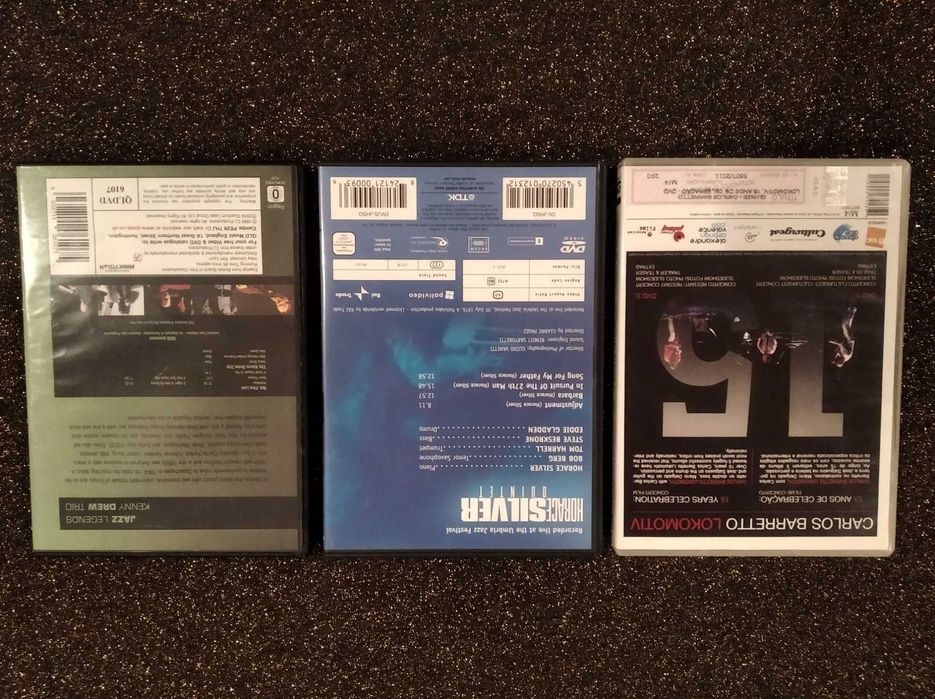 DVD's Jazz: Carlos Barretto, Horace Silver, Kenny Drew