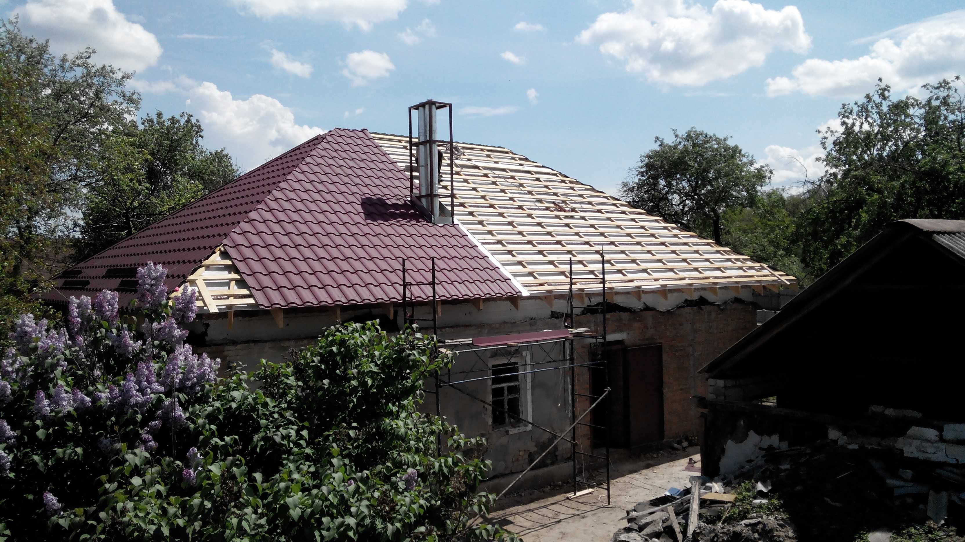 Кровельные работы,крыша.кровельщики, работаем по области.