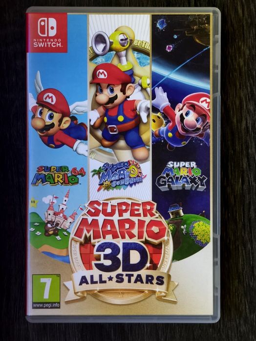 Nintendo Switch Super Mario 3D All Stars Jogo não disponível nas Lojas