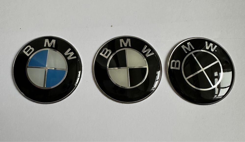 Емблема на капот багажник руль BMW логотип залушки шильдік БМВ