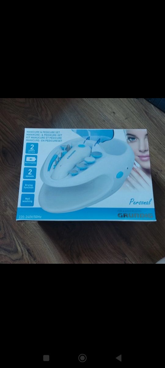 Nowy zestaw do manicure i pedicure