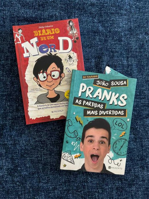 Conjunto - Diário de um Nerd + Pranks As Partidas Mais Divertidas