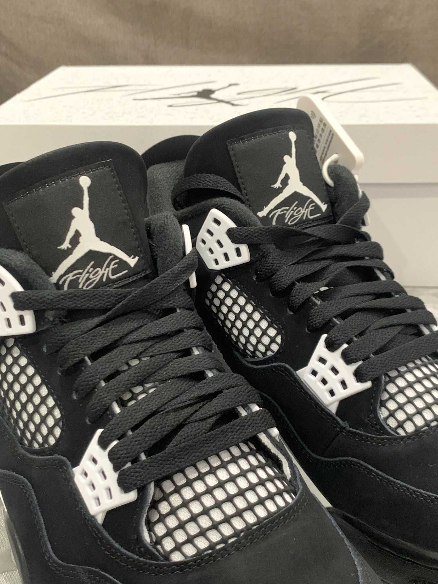 Buty/Air_Jordan4_Retro_White_Thunder/Cheap_Modne/Rozmiar.40