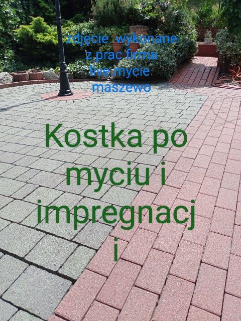 Mycie kostki Polbruk  - Elewacji dojazd gratis!!!