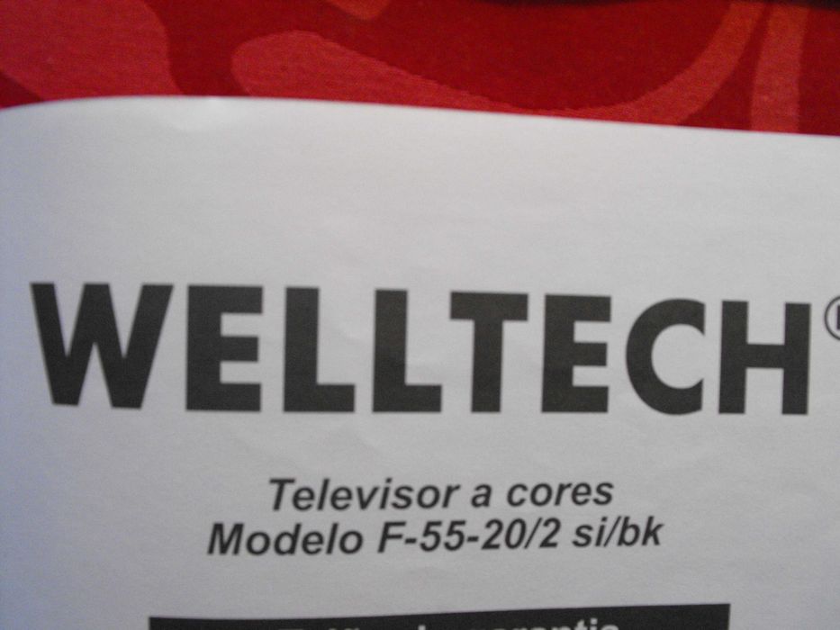 TV antiga WELLTECH 55cm