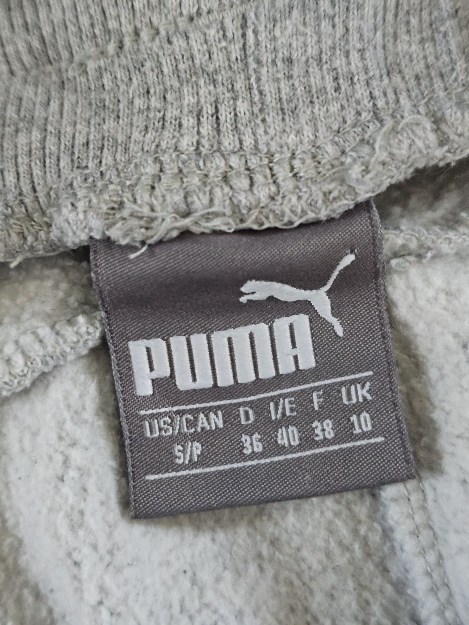 Spodnie dresowe Puma dres , Dresy Puma Rozmiar S Szare