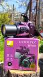 Nikon B500+WIFI 40X Зум фиолетовый фотоаппарат зумовик фотоапарат