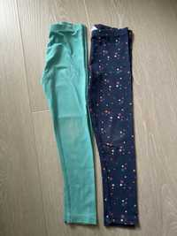 Legginsy primark rozm. 122 dwie pary