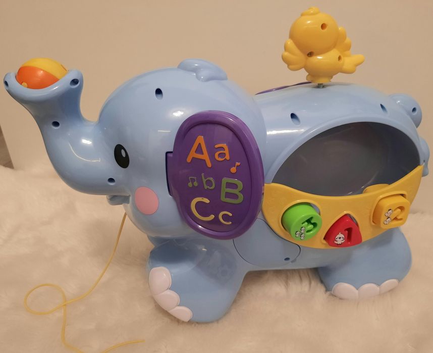 Vtech, Super Słoń, interaktywna zabawka do ciągnięcia