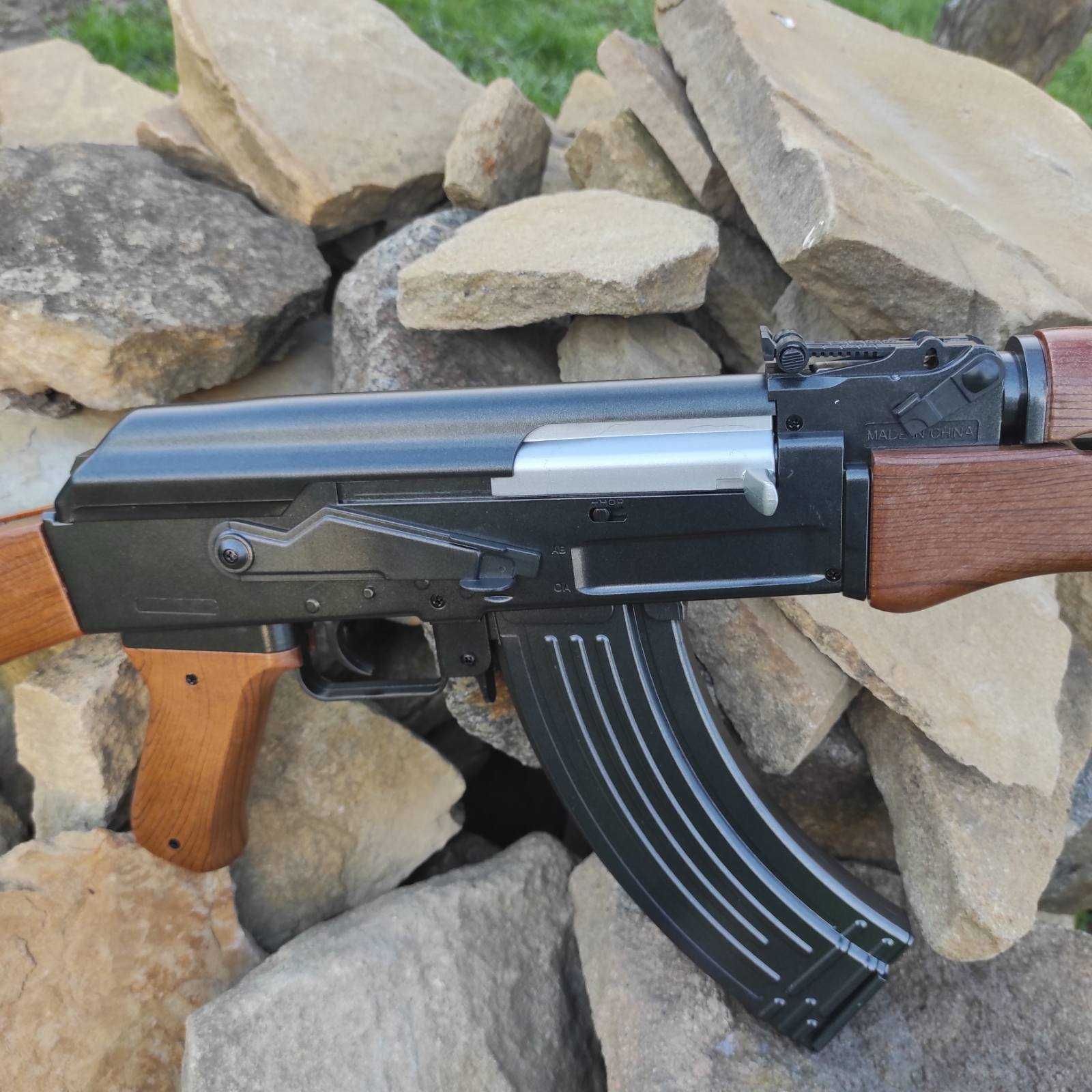 Автомат металлический на пульках Cyma ZM93 Калашникова АК-47