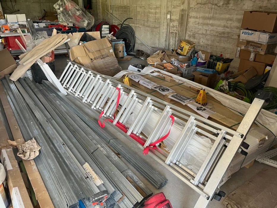 Escada Alumínio Telescópica/Extensível 9m – Nova