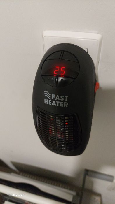 Mini grzejnik elektryczny turystyczny farelka