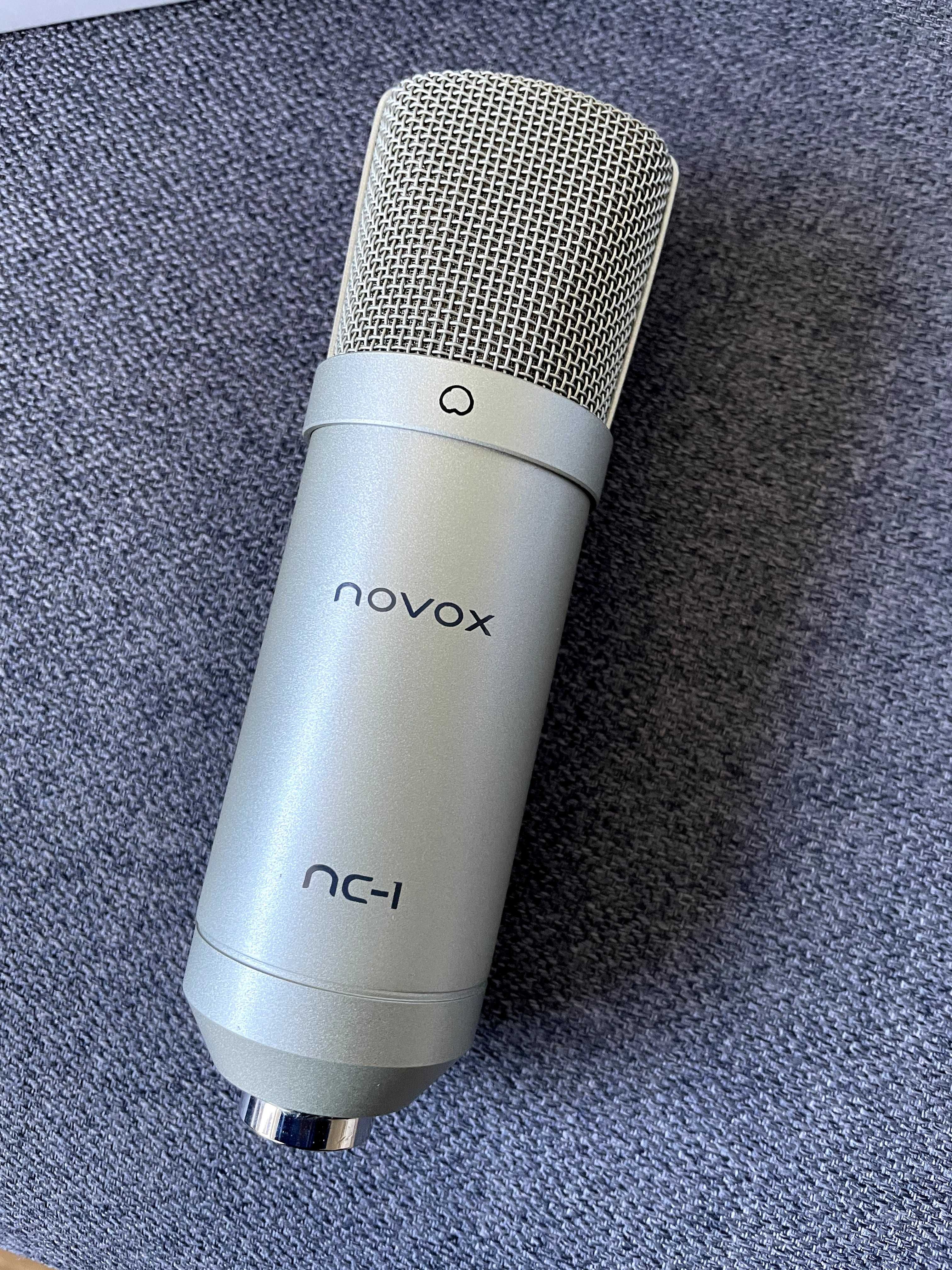 Novox NC-1 Mikrofon USB Srebrny