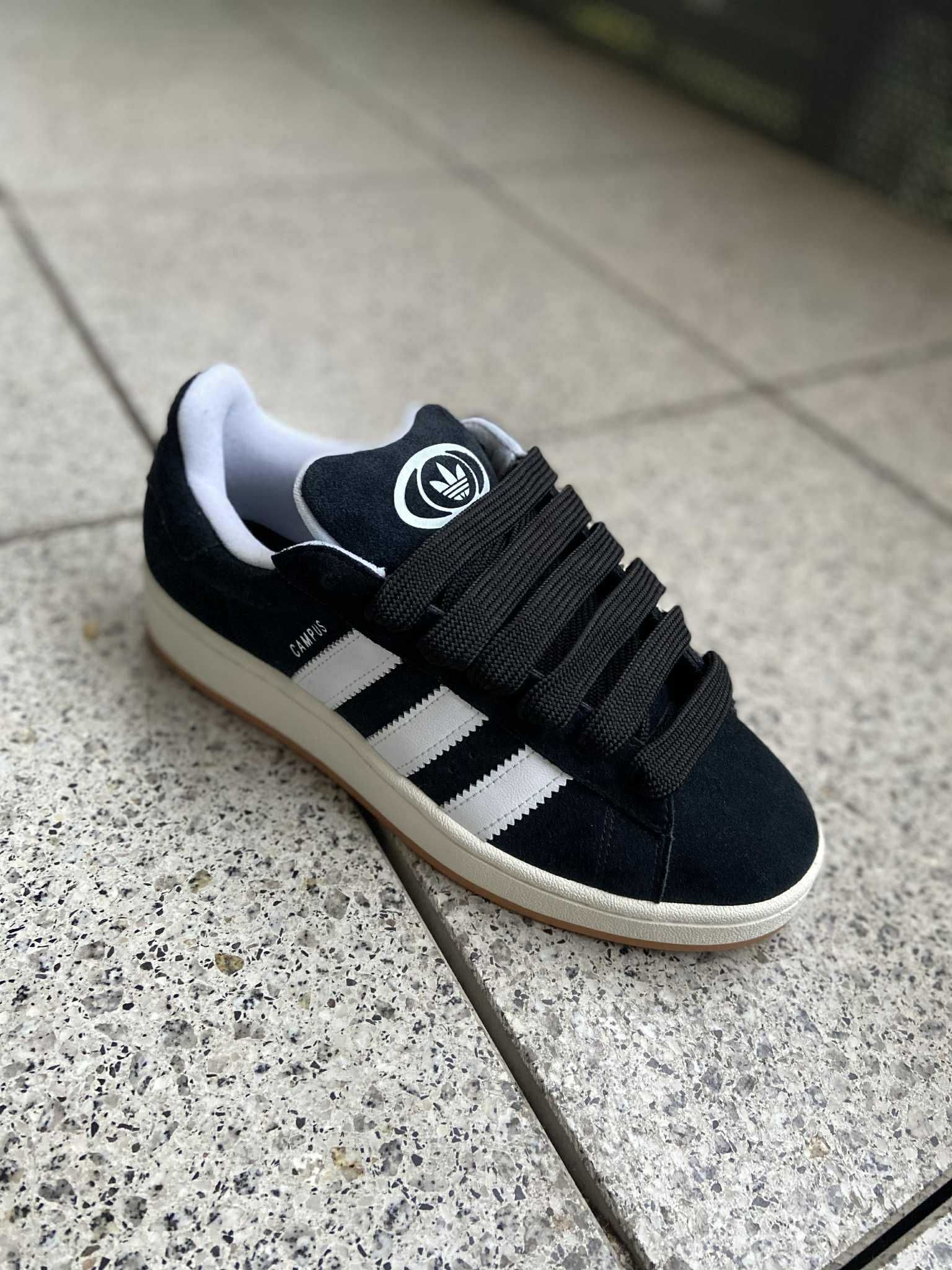 Sznurówki Do Adidas Campus Czarne Sznurowadła Do Campusów 15mm Grube