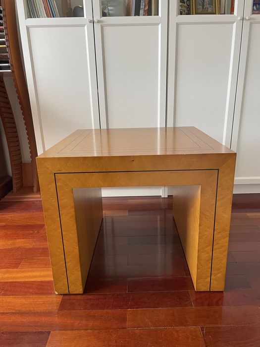 Mesa de apoio madeira ArtDeco