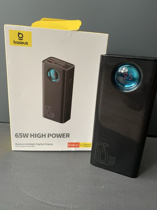 Павербанк Baseus Amblight 26800 mAh 65 W
