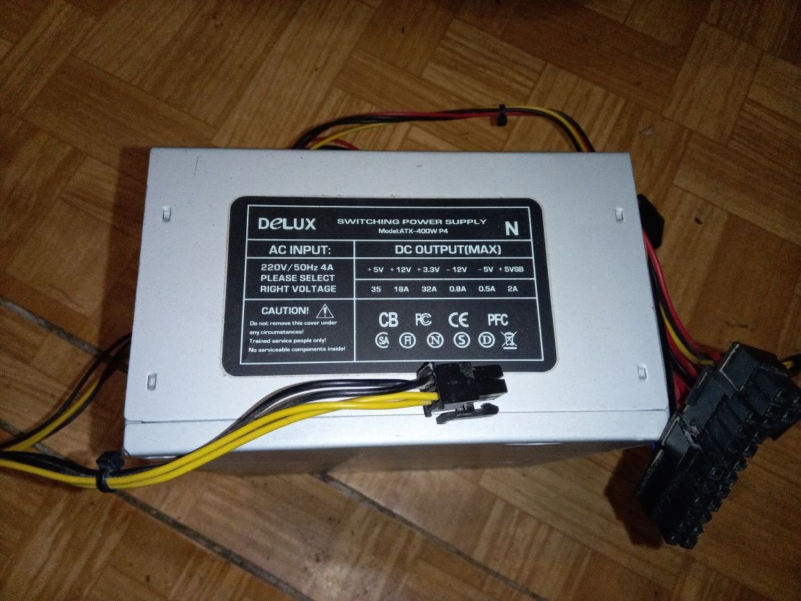 Блок питания 400W Delux