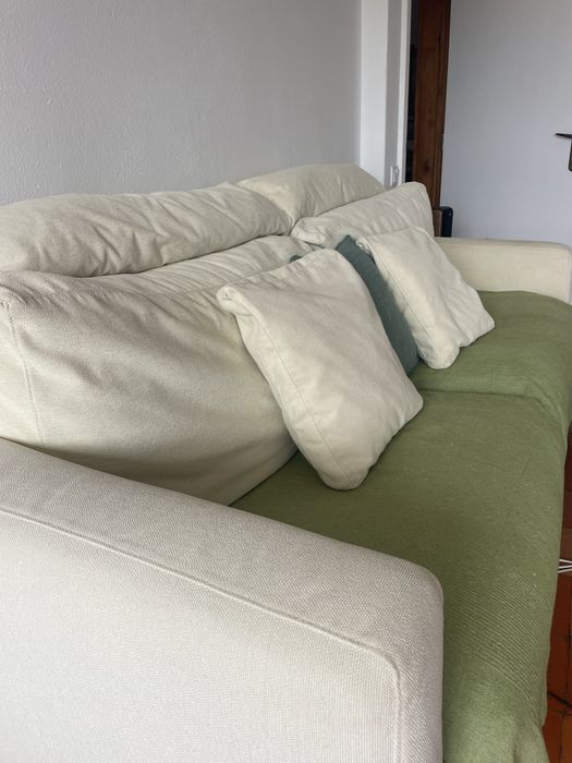 Sofá branco/beige