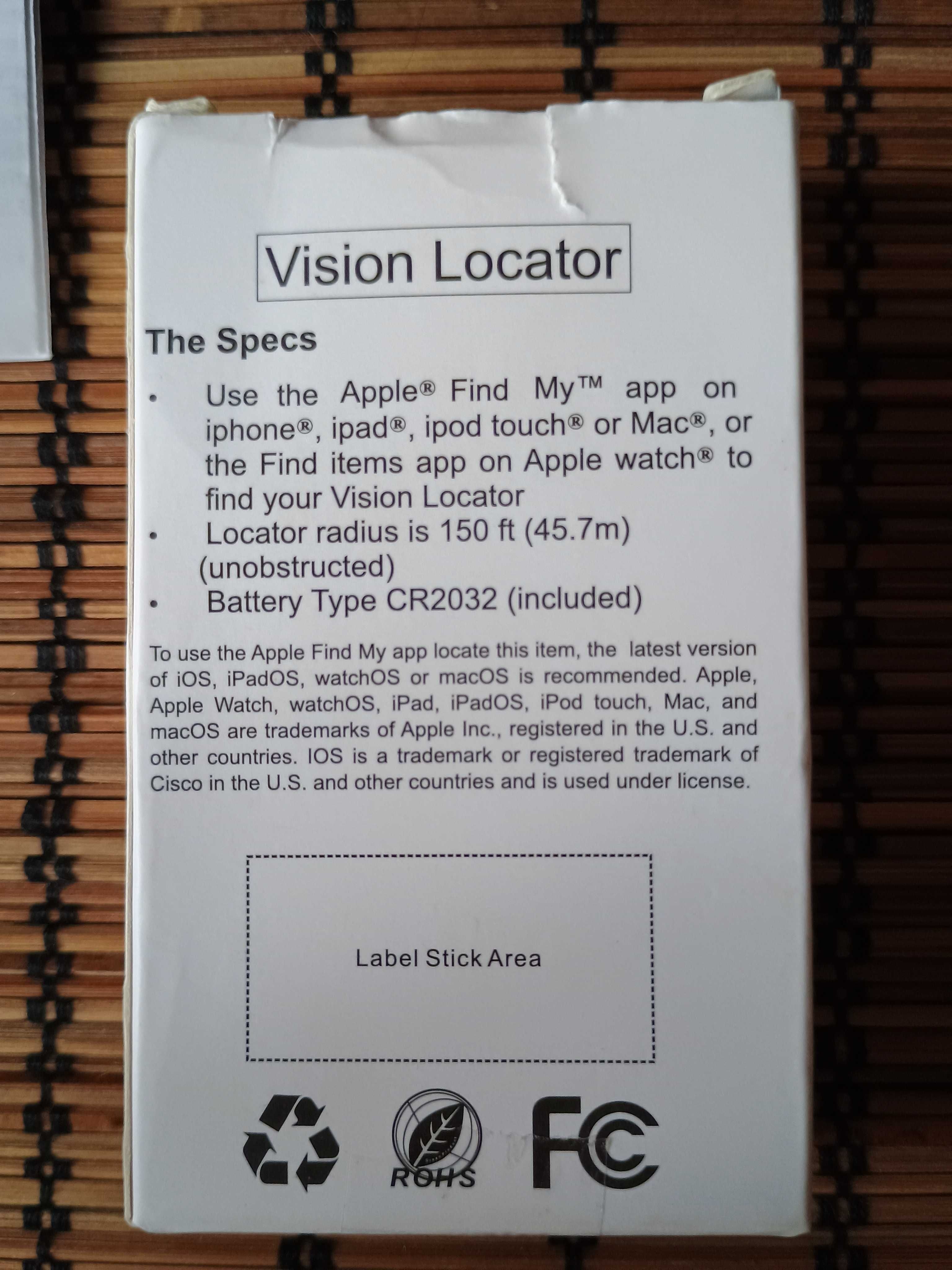Lokalizator kompatybilny z urządzeniami Apple