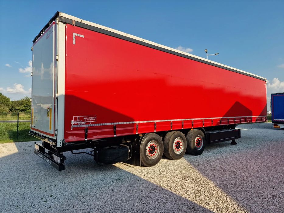 Fliegl 2020 FIRANKA STANDARD - SAF - OŚ PODNOSZONA - ŁADNA!  naczepa CIMC 2020