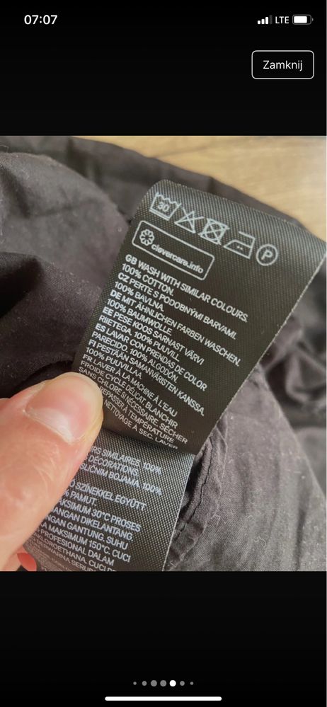Haftowana sukienka H&M 34 XS