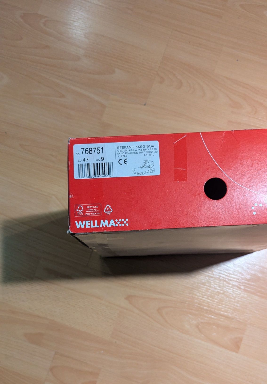 Buty robocze s3 boa Elten gore tex