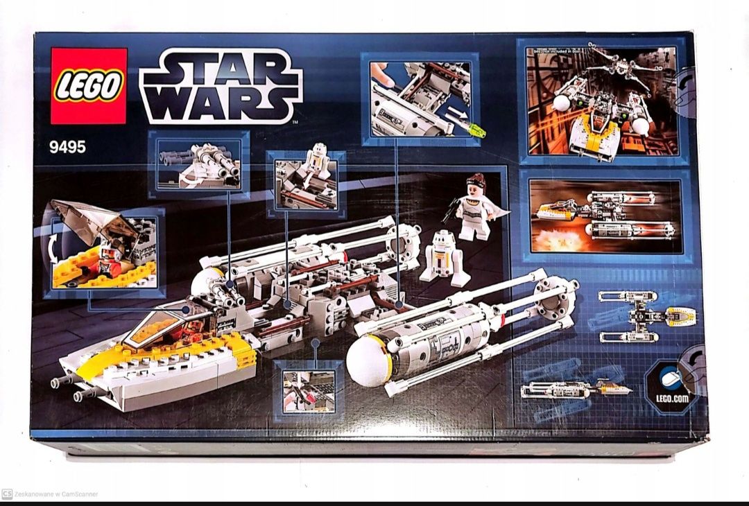 Klocki Lego  Star Wars 9495  - Gold Leader's Y-Wing Starfig