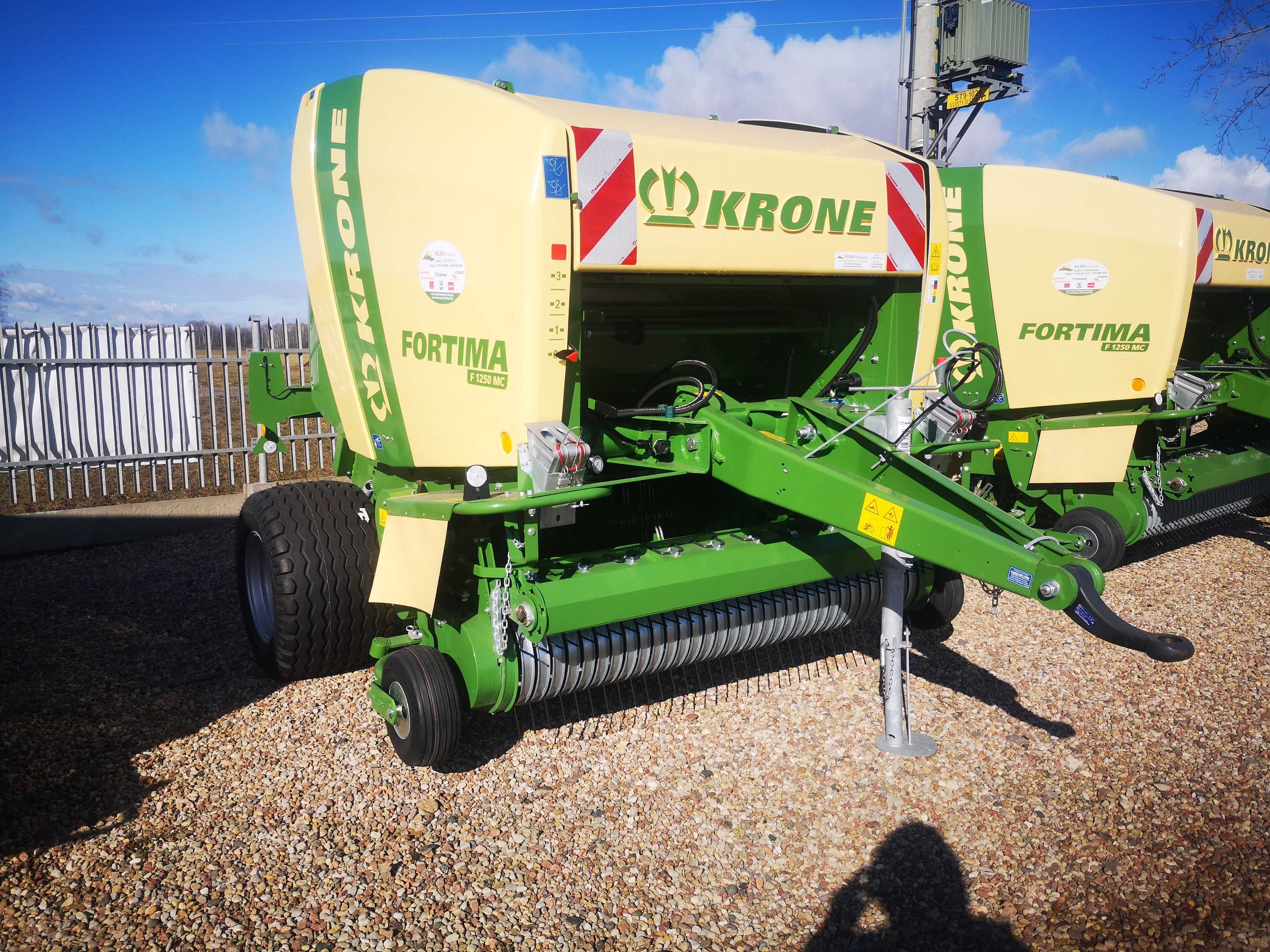 Prasa KRONE FORTIMA F1250MC 17 noży