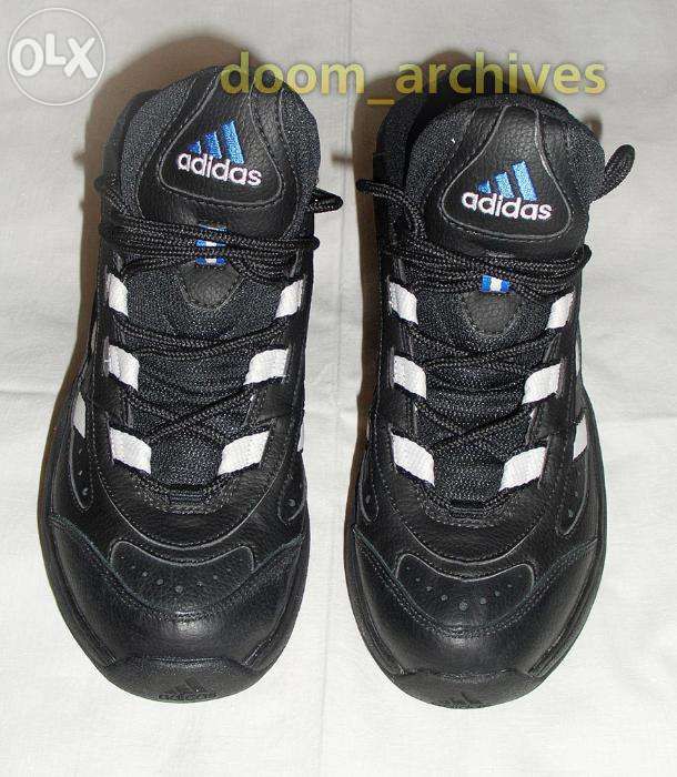 Кроссовки Adidas Torsion (оригинал) 41 черные высокие баскетбол