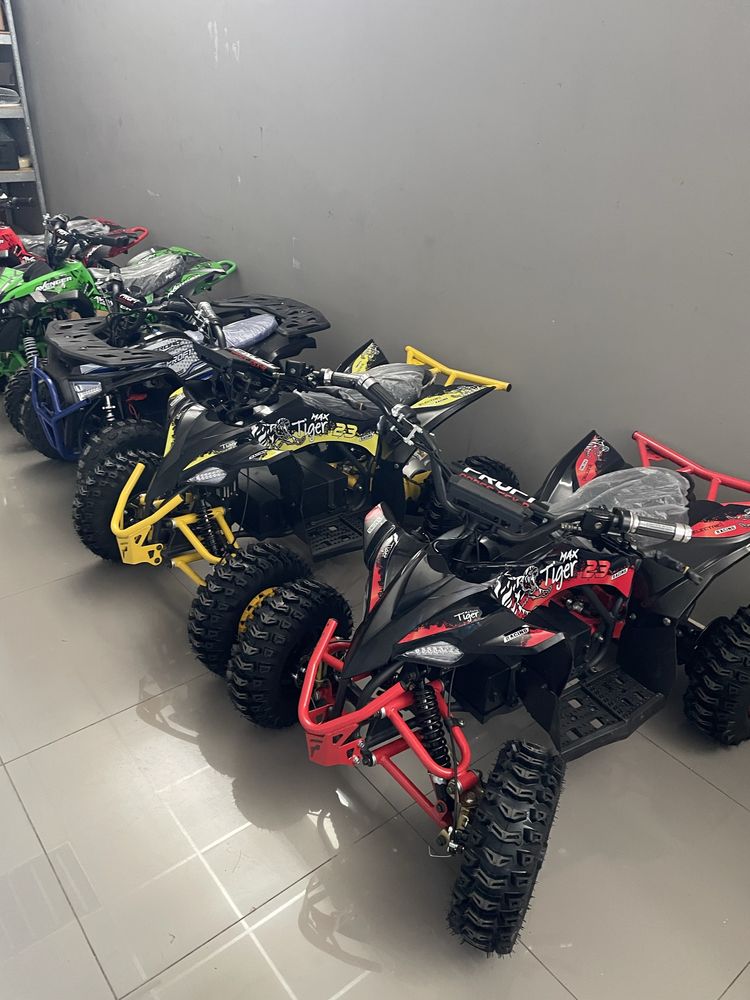 NEW! Квадроцикл полупрофессійний дитячий Profi Max Tiger
