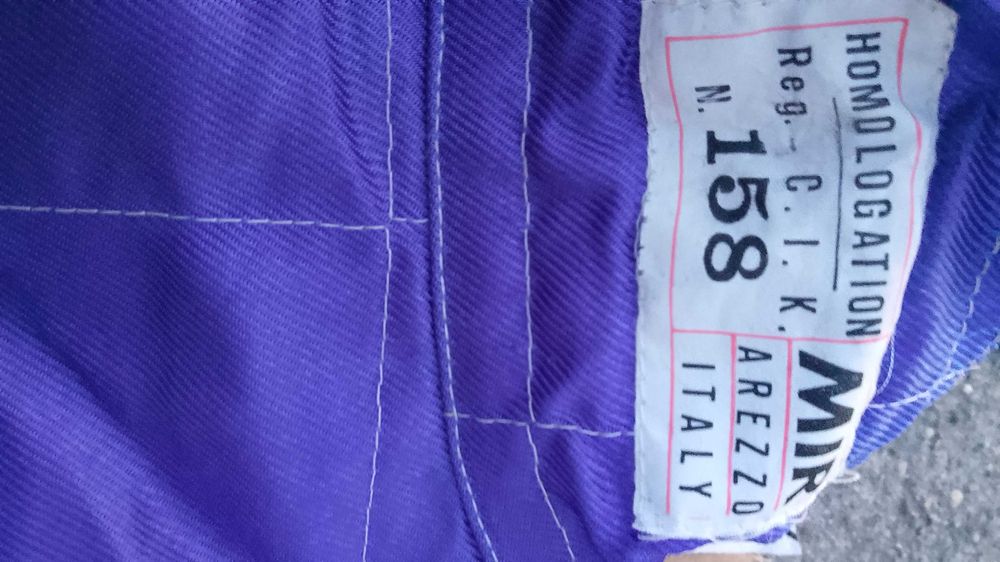 kombinezon sportowy MIR-roz 160 cm -S=italia -homologacja