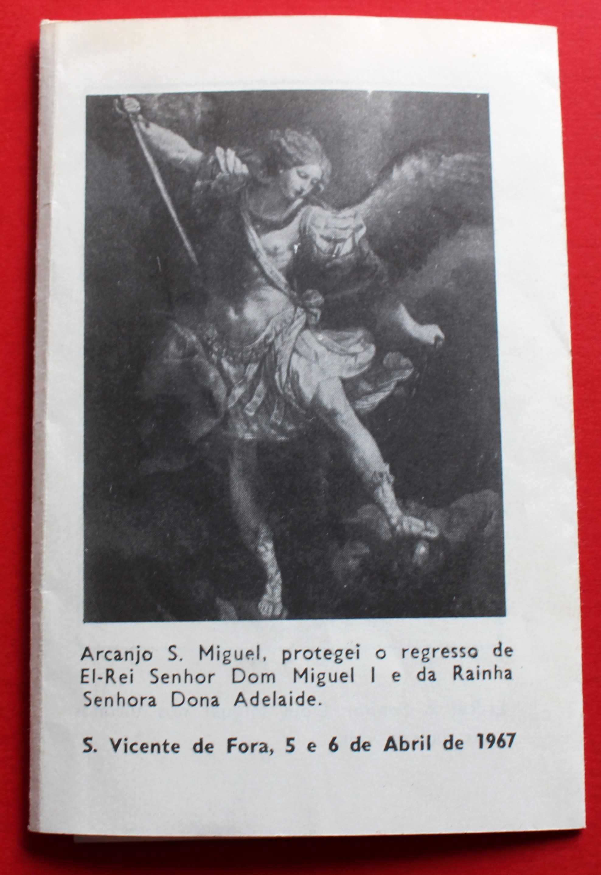 Trasladação Rei D. MIGUEL e esposa para Portugal 1967 rara