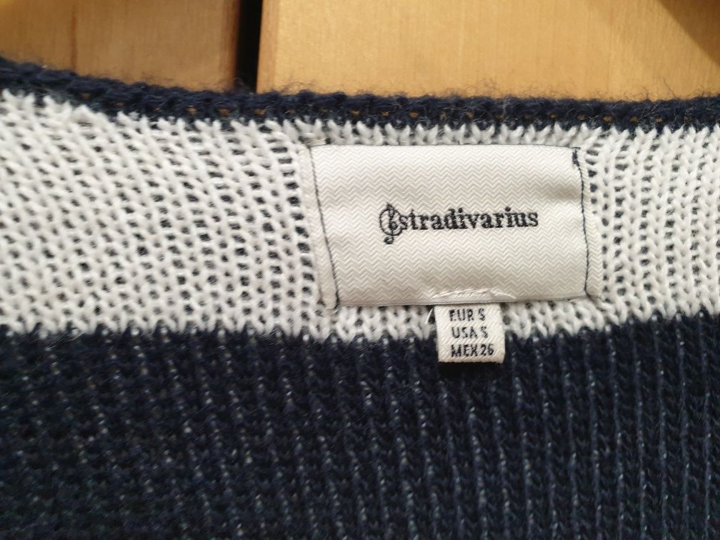 Kardigan w pasy Stradivarius r. S