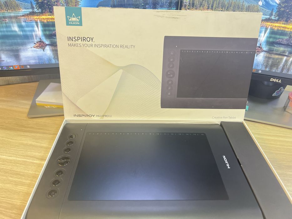 Графічний планшет Huion Inspiroy H610PRO V2