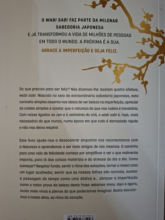 O Pequeno livro Wabi Sabi