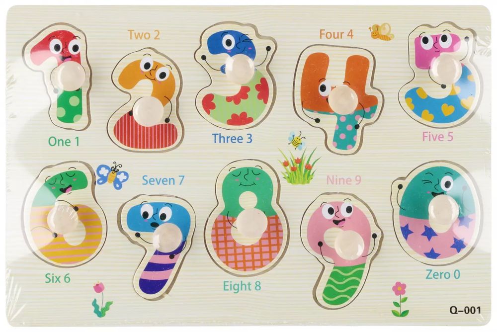 Ukladanka Drew Cyferki 23x15x1 Mc Folia 200. Mega Creative