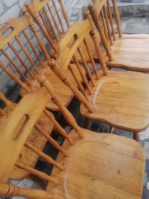 Стол, стулья комплект ручной работы