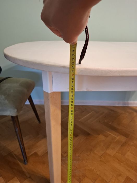 Stół rozkładany dębowy