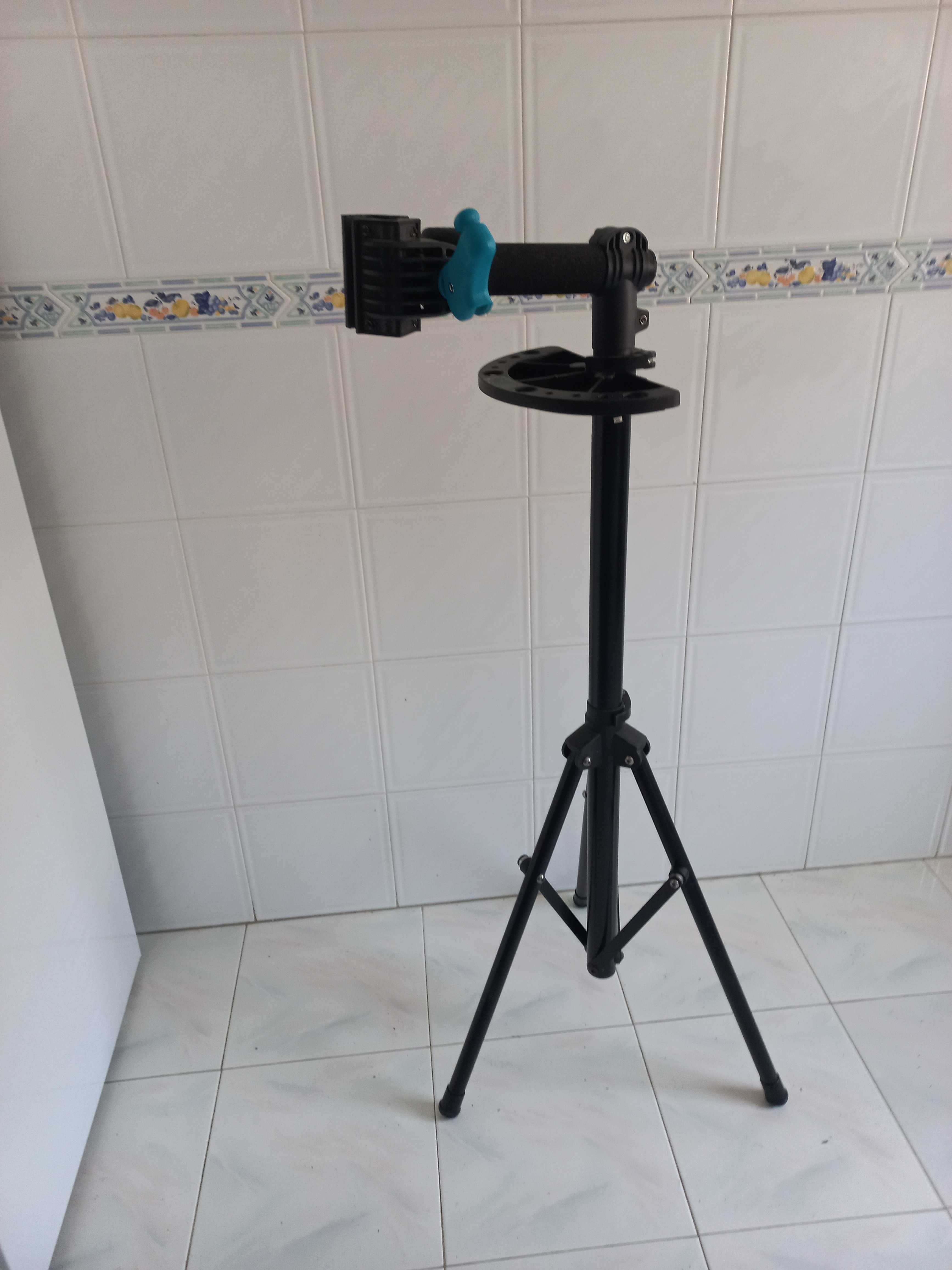 Suporte de bicicleta + ferramentas